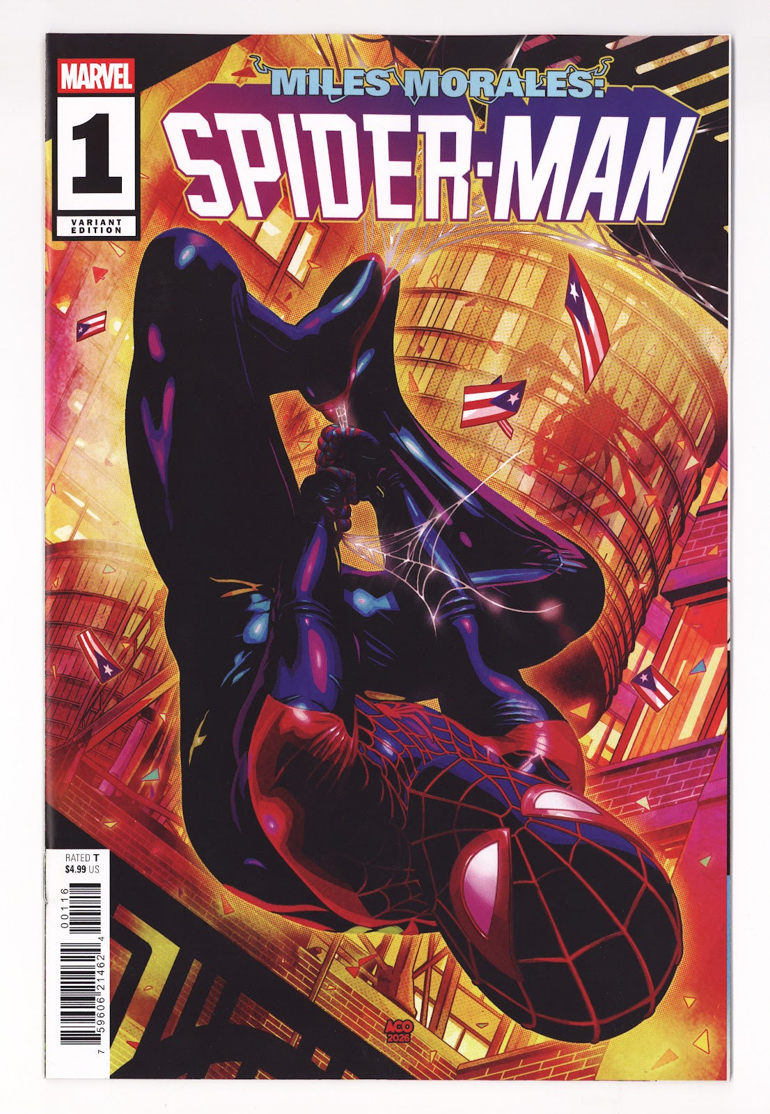 Miles Morales: Spider-Man Vol 3 1   ACO Incentive NM- (9.2) NM- (9.2) (2026)