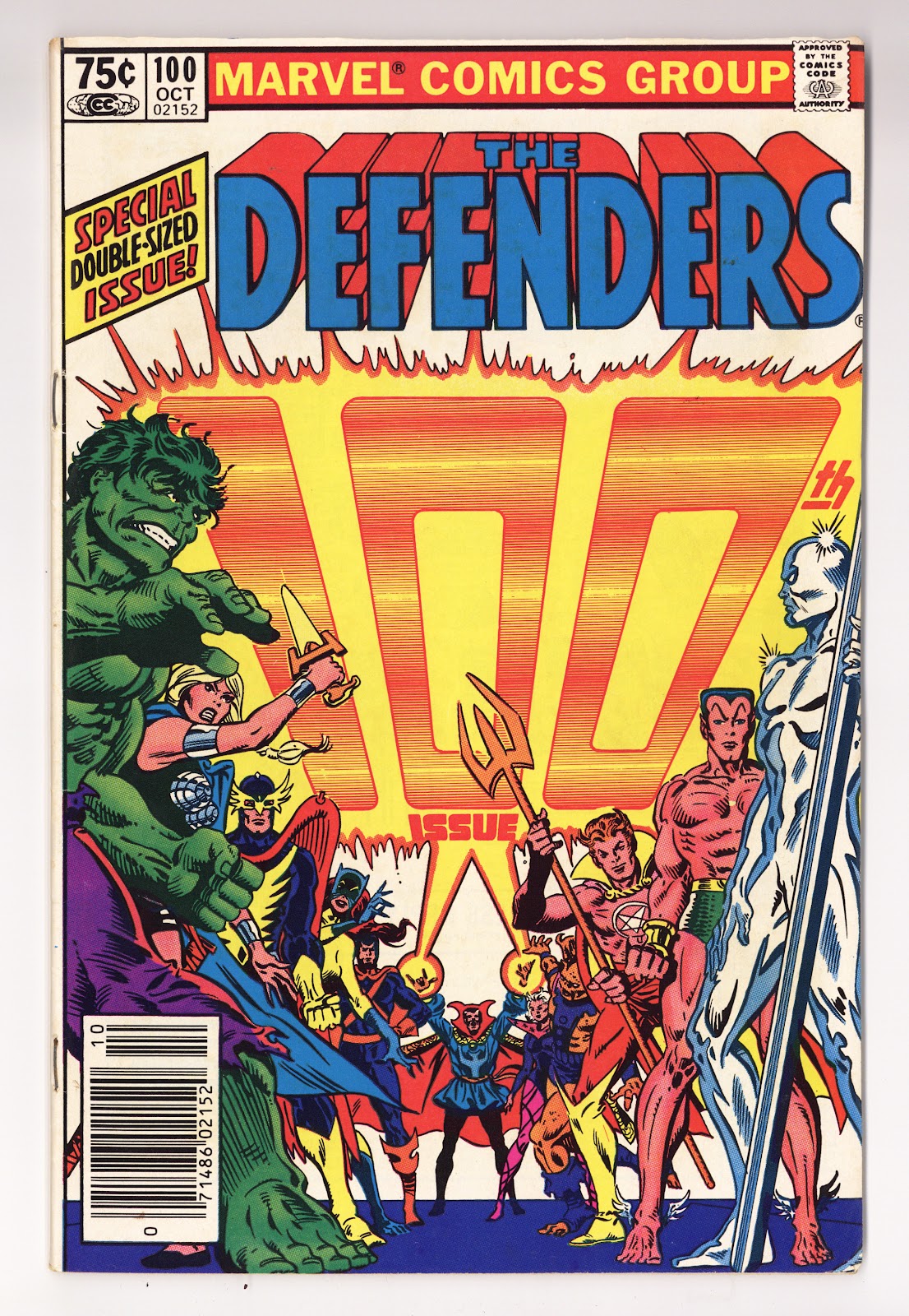 The Defenders Vol 1 100  Mid Grade   (1981)   Newsstand