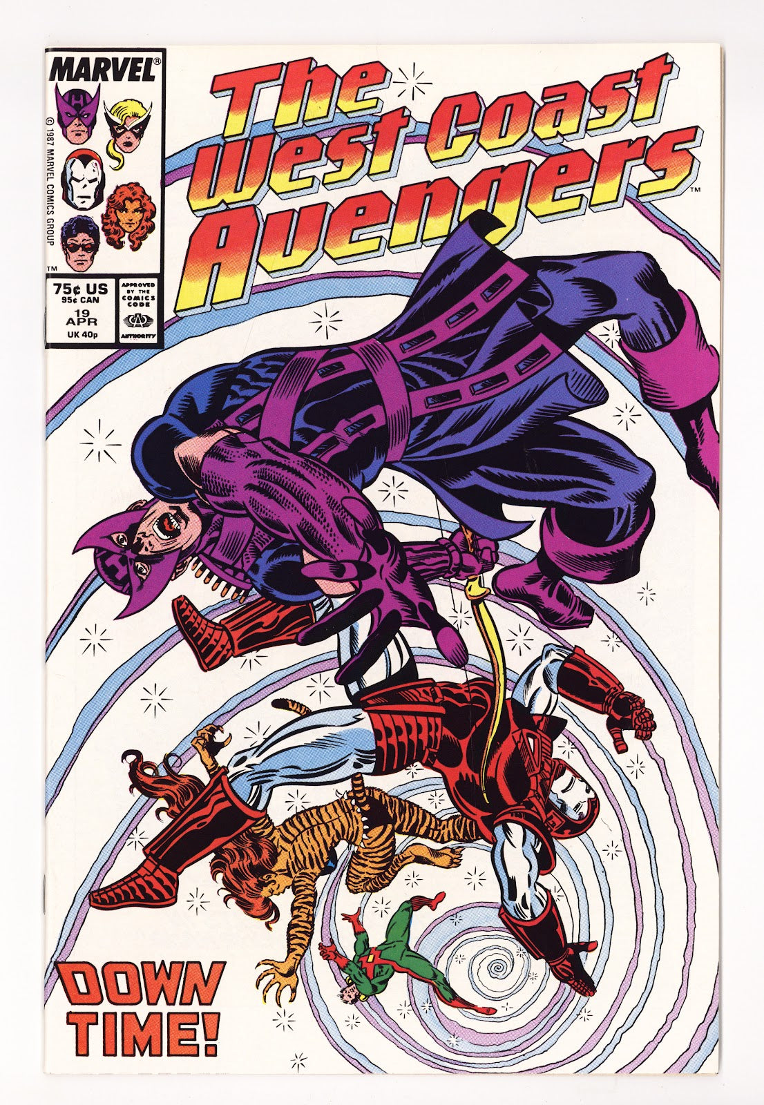 West Coast Avengers Vol 2 19  High Grade   (1987)   Direct  