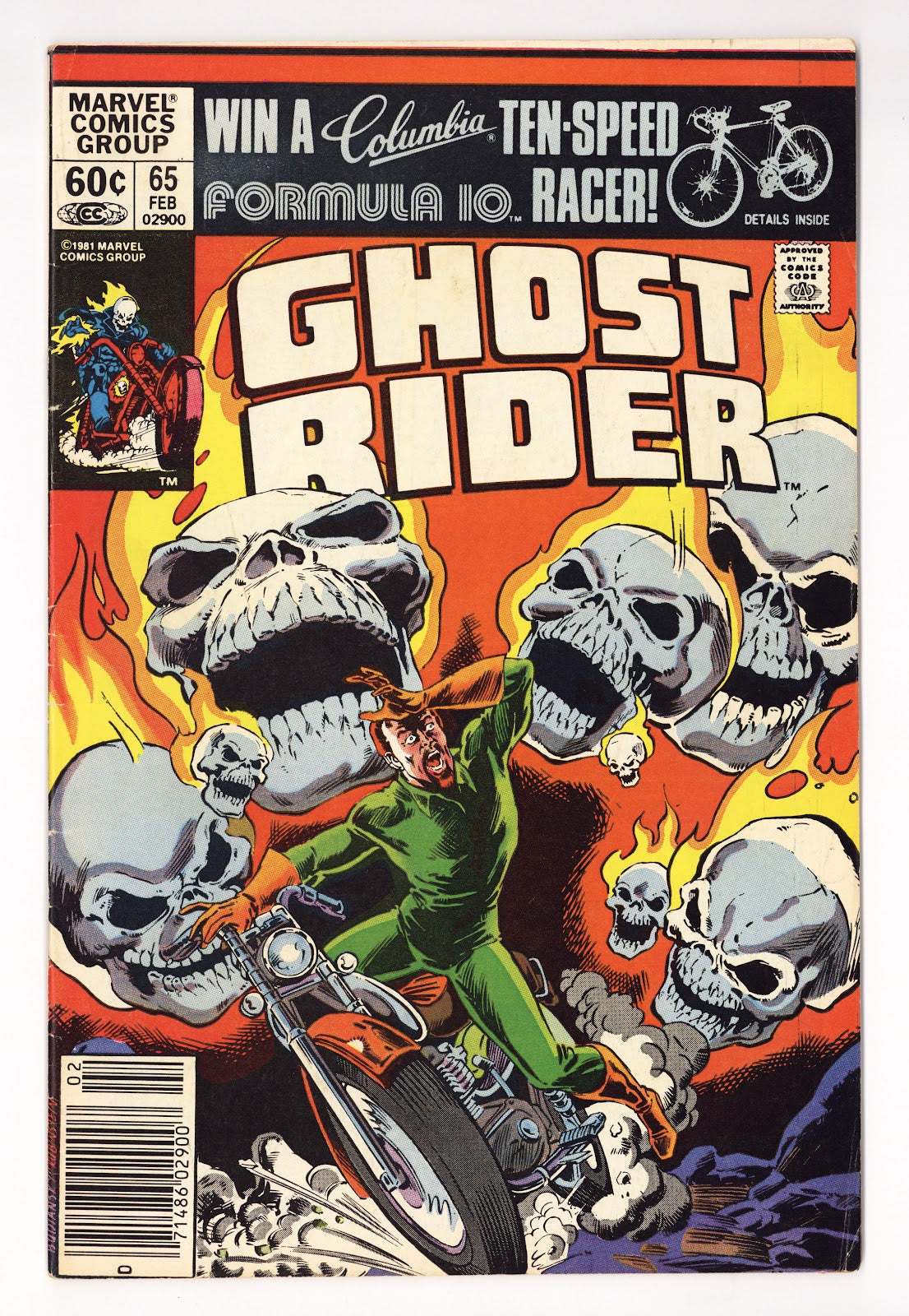 Ghost Rider Vol 1 65  Low Grade   (1982)   Newsstand  