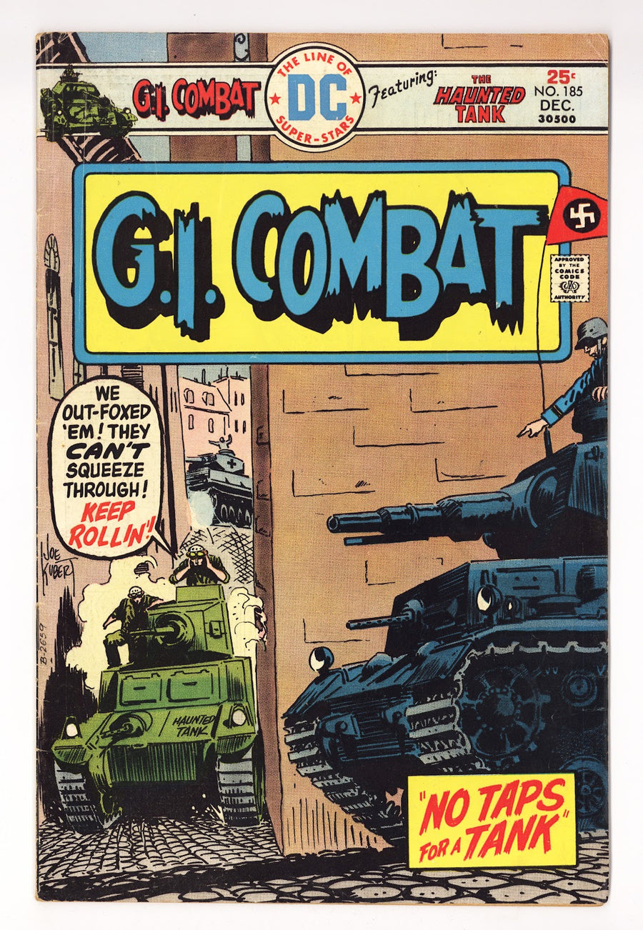G.I. Combat Vol 1 185  Low Grade   (1975)