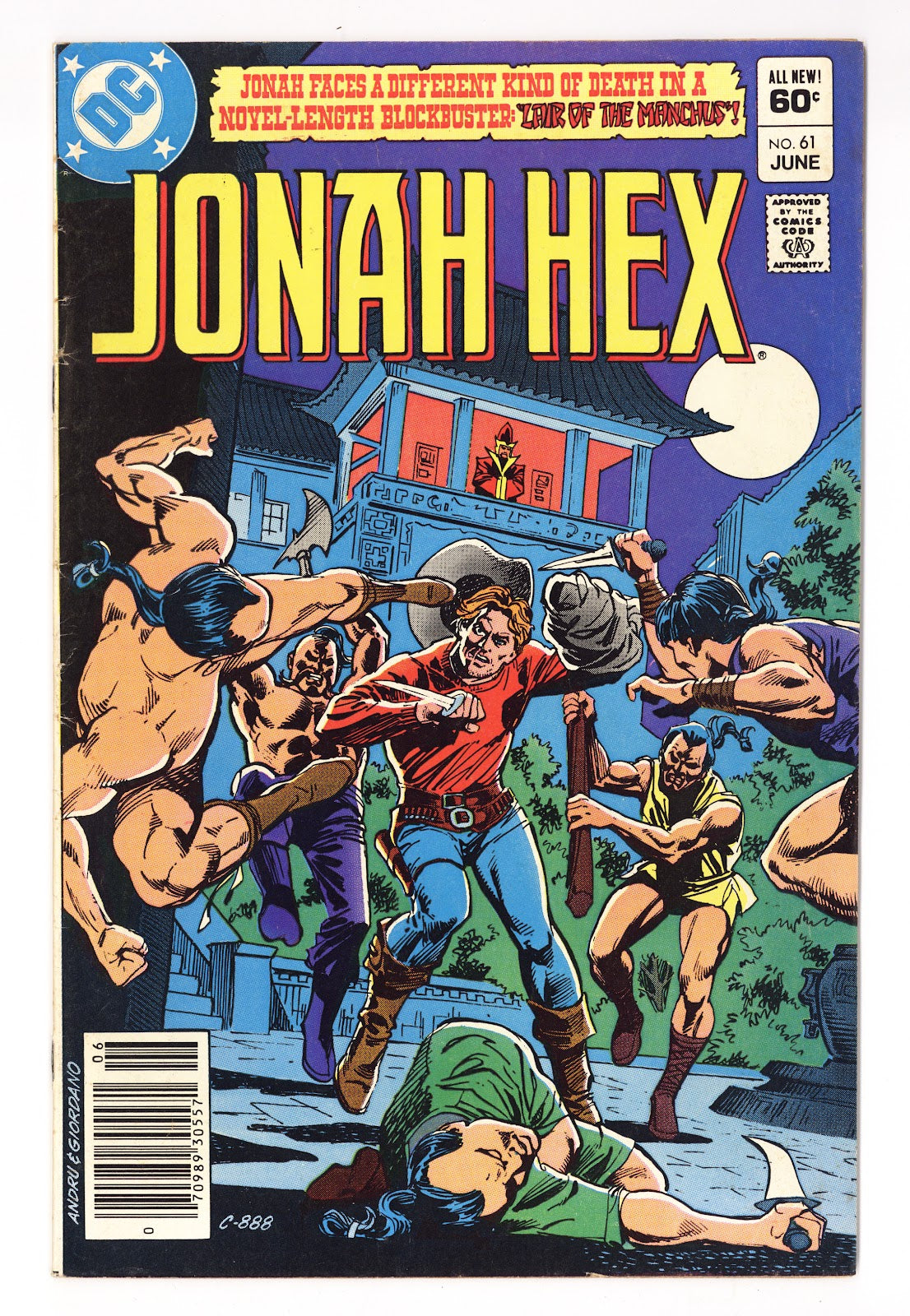 Jonah Hex Vol 1 61  Low Grade   (1982)   Newsstand  