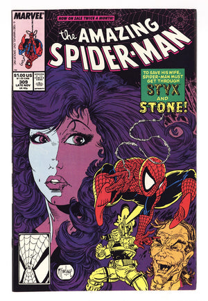 The Amazing Spider-Man Vol 1 309  NM- (9.2)   (1988)