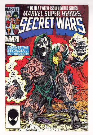 Marvel Super-Heroes Secret Wars Vol 1 10 NM- (9.2) (1985)