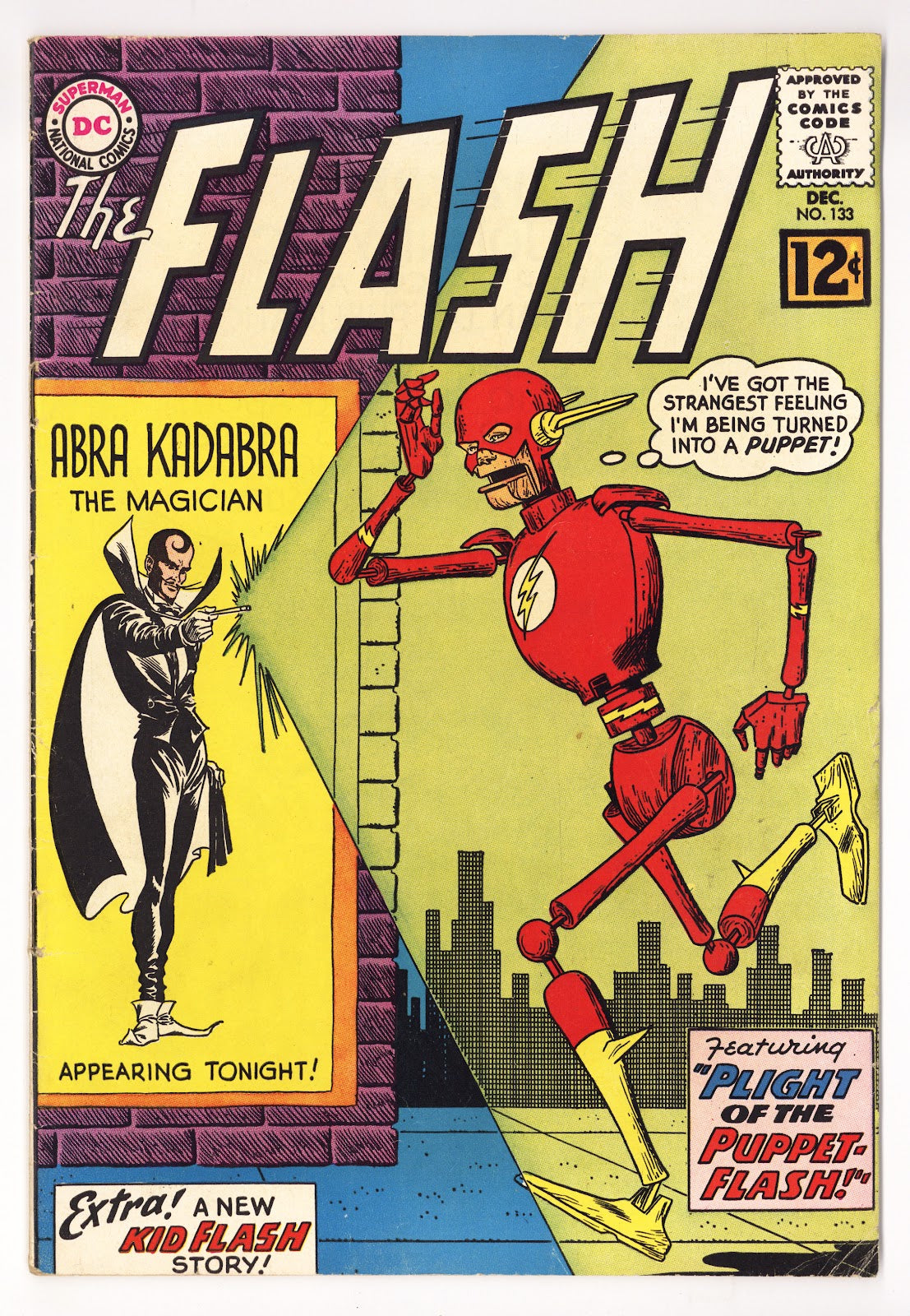 The Flash Vol 1 133 VG/FN (5.0) (1962) 