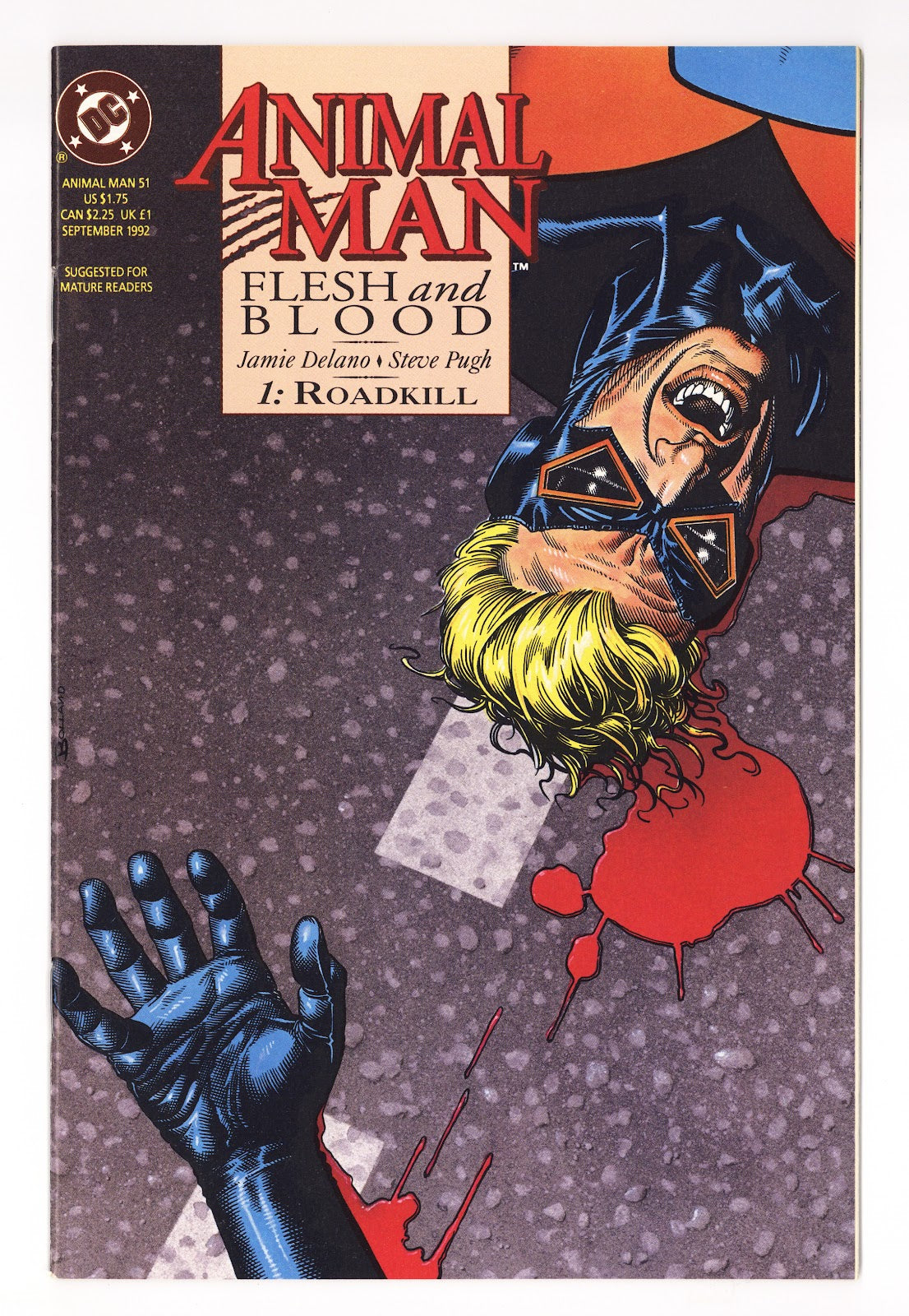 Animal Man Vol 1 51 Mid Grade (1992) 