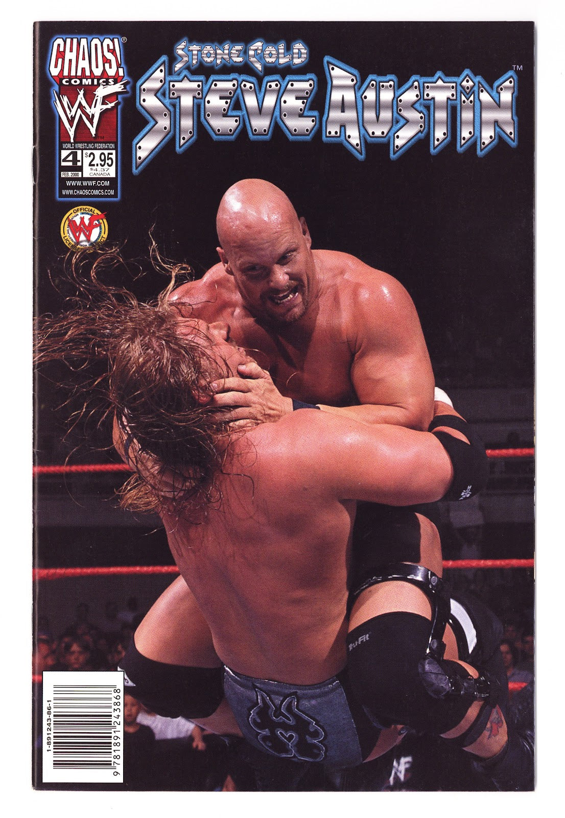 Stone Cold Steve Austin   4  Mid Grade   (2000)     