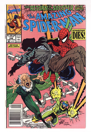 The Amazing Spider-Man Vol 1 336 Mid Grade (1990) Newsstand