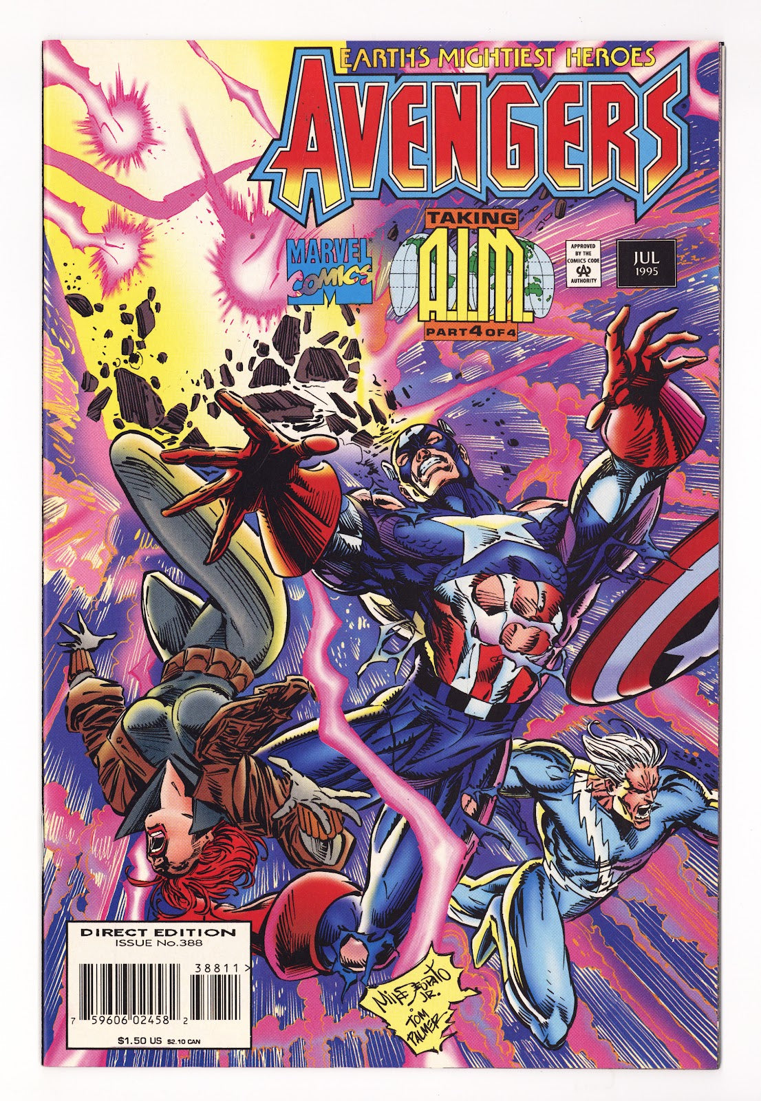 The Avengers Vol 1 388 High Grade (1995) 