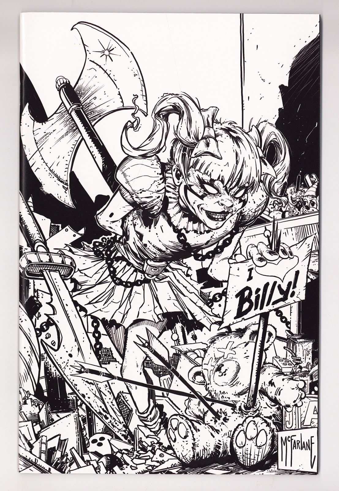The Curse of Sherlee Johnson 1 High Grade (2025) McFarlane Virgin Variant 