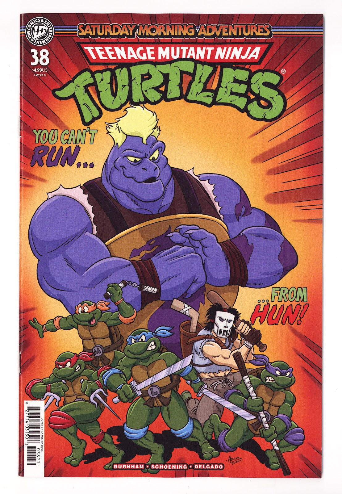 Teenage Mutant Ninja Turtles: Saturday Morning Adventures 38 Hazouri Variant (2026)