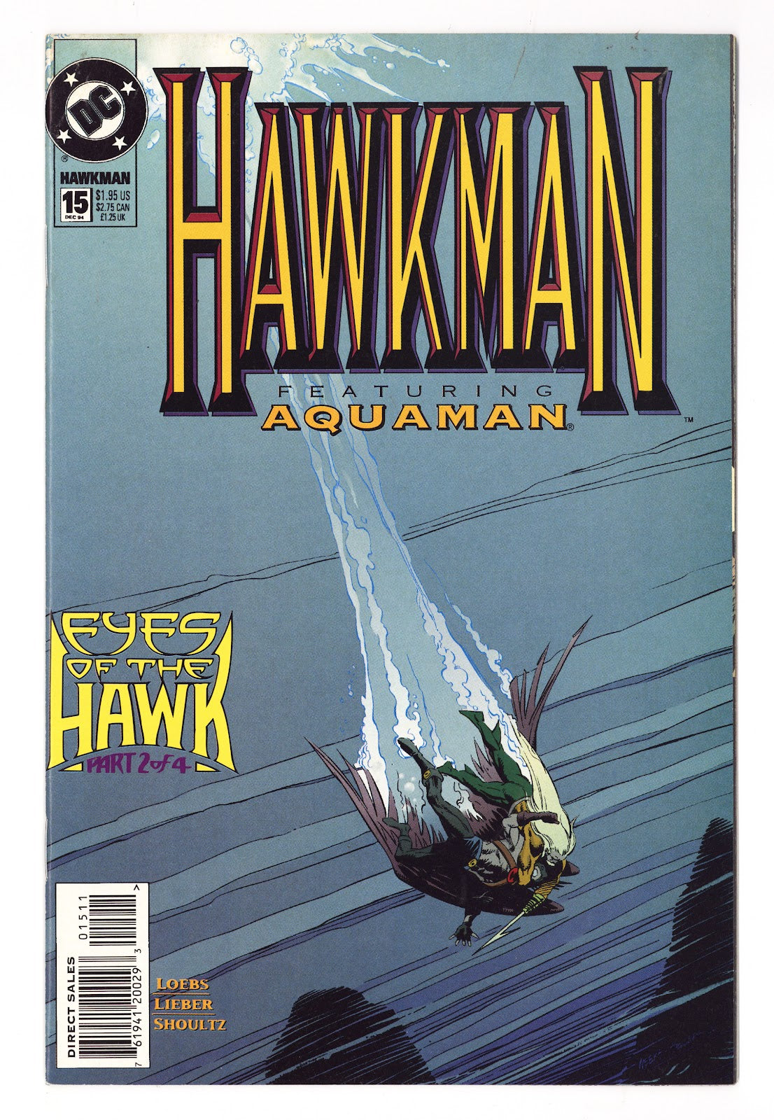 Hawkman Vol 3 15  High Grade   (1994)     