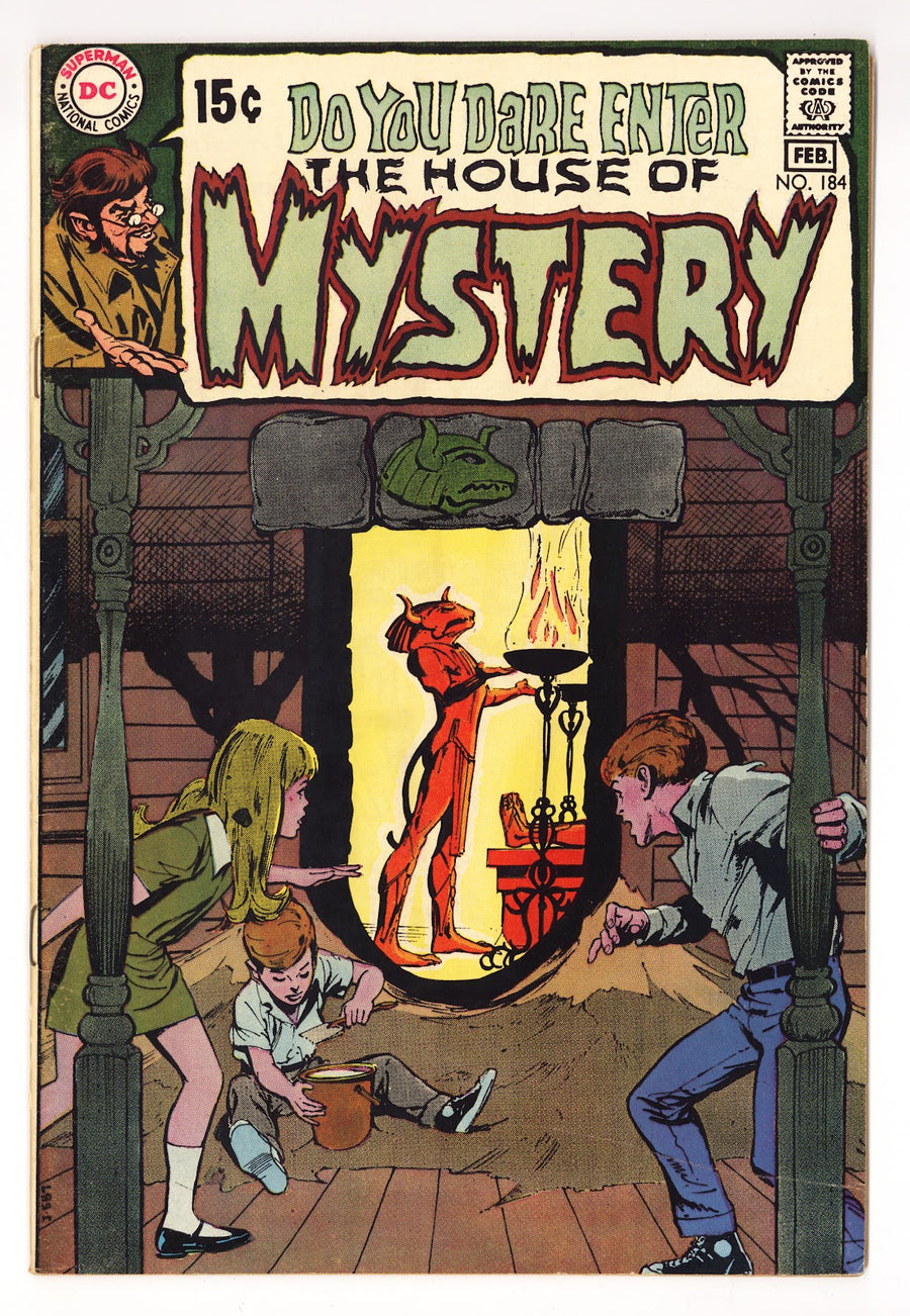 House of Mystery Vol 1 184  FN+ (6.5)   (1970)