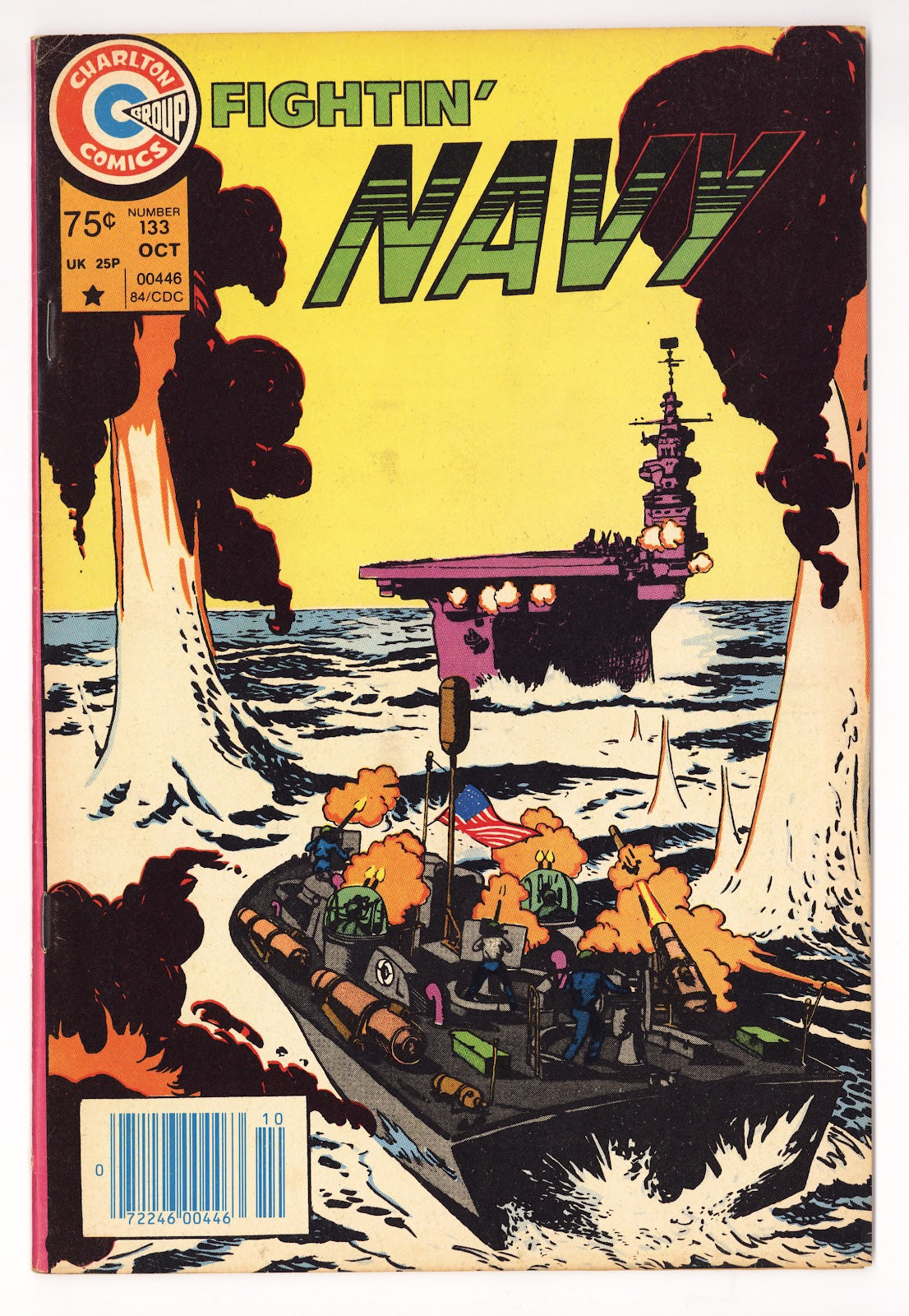 Fightin' Navy Vol 14 133  Mid Grade   (1984)