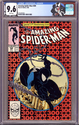 The Amazing Spider-Man Vol 1 300 CGC 9.6 (NM+)   (1988)