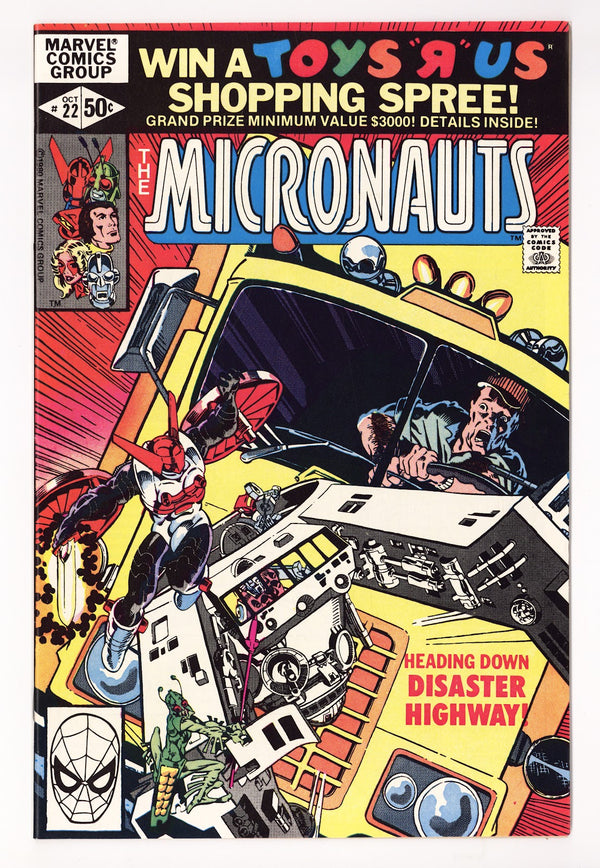 Micronauts Vol 1 22  High Grade   (1980)