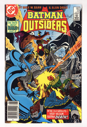 Batman and the Outsiders Vol 1 22 VF/NM (9.0) (1985) Canadian Price Variant
