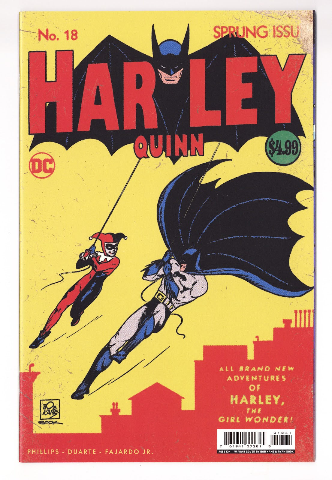 Harley Quinn Vol 4 18 High Grade (2022) Sook Homage Variant 