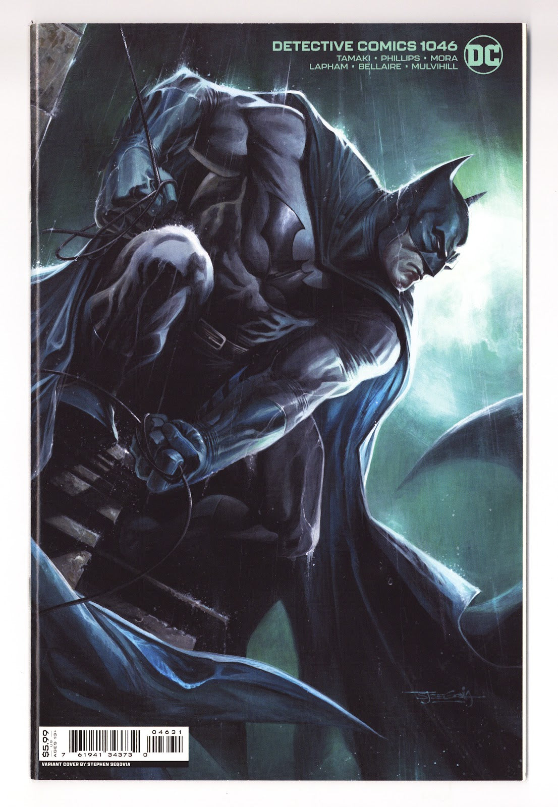 Detective Comics Vol 3 1046  High Grade   (2022) Segovia   Variant