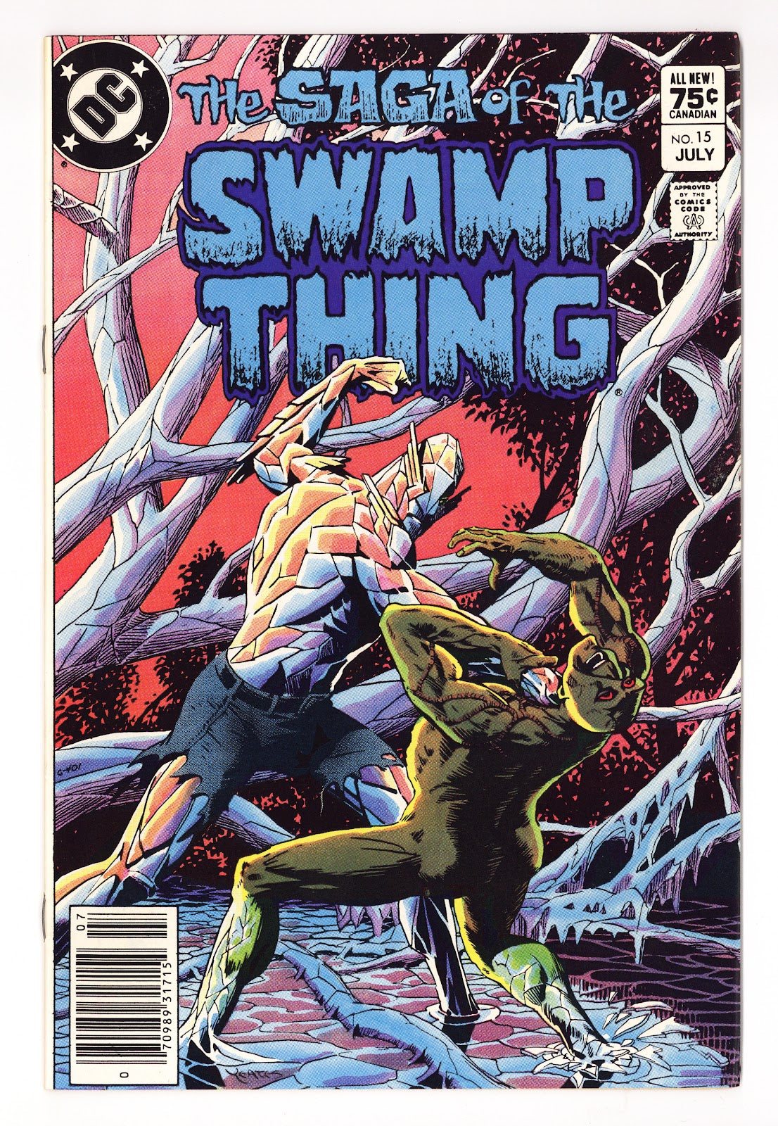 The Saga of Swamp Thing Vol 2 15  VF+ (8.5)   (1983)   Canadian Price Variant