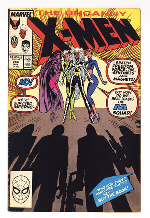 The Uncanny X-Men Vol 1 244  VG/FN (5.0)   (1989)