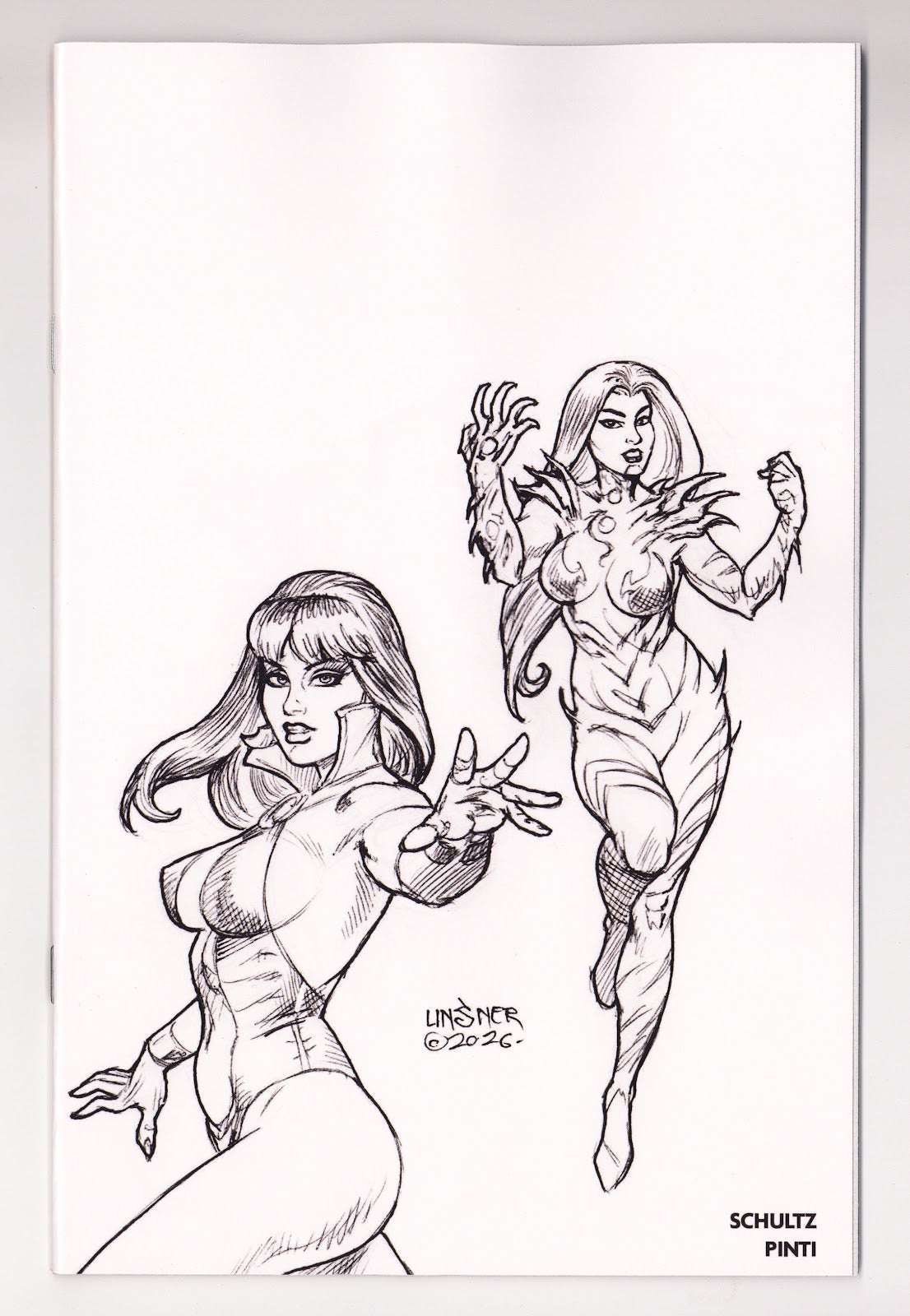 Vampirella X Witchblade Special #1 NM (9.6) (2026) Linsner Virgin Incentive