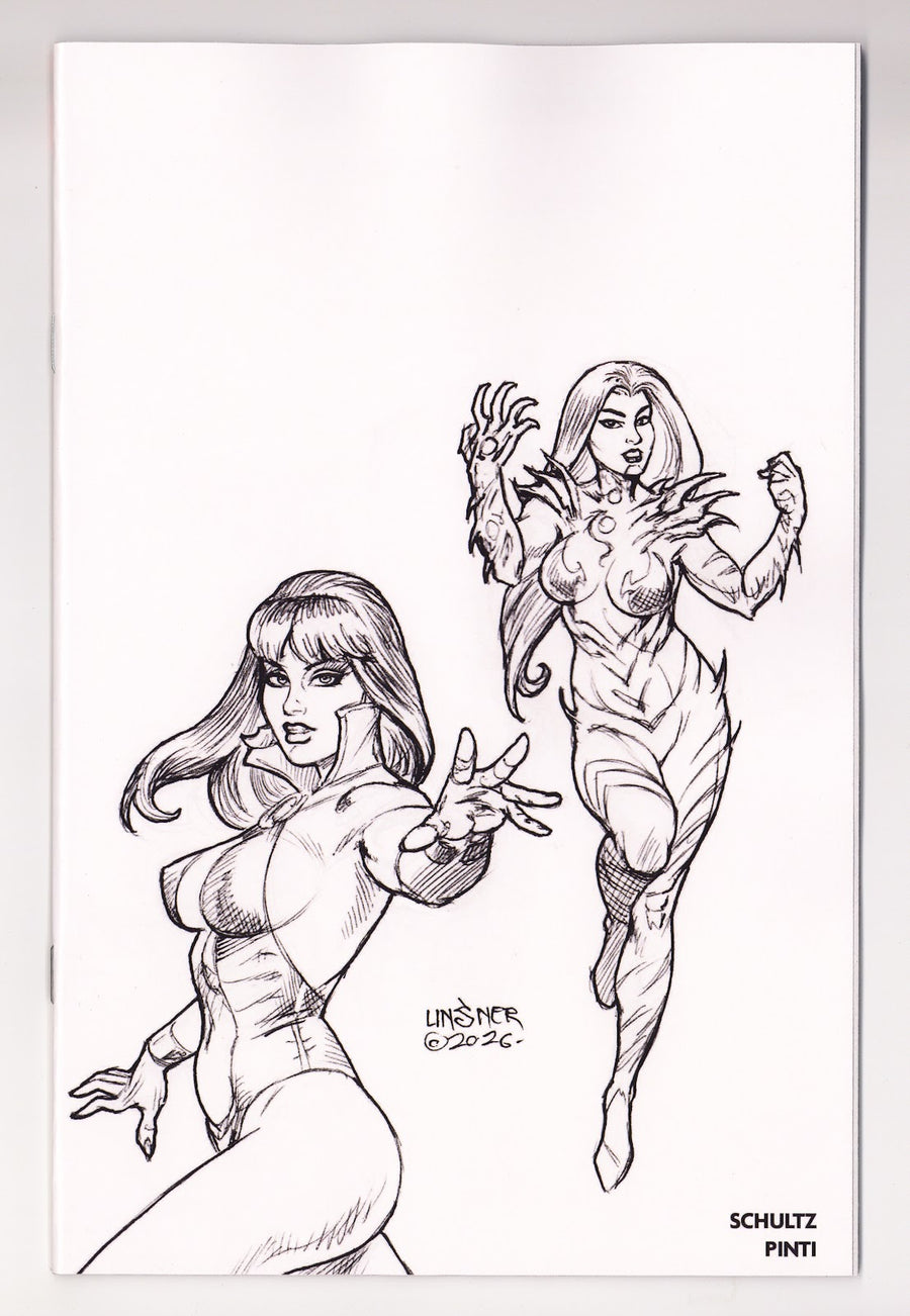 Vampirella X Witchblade Special #1 NM (9.6) (2026) Linsner Virgin Incentive