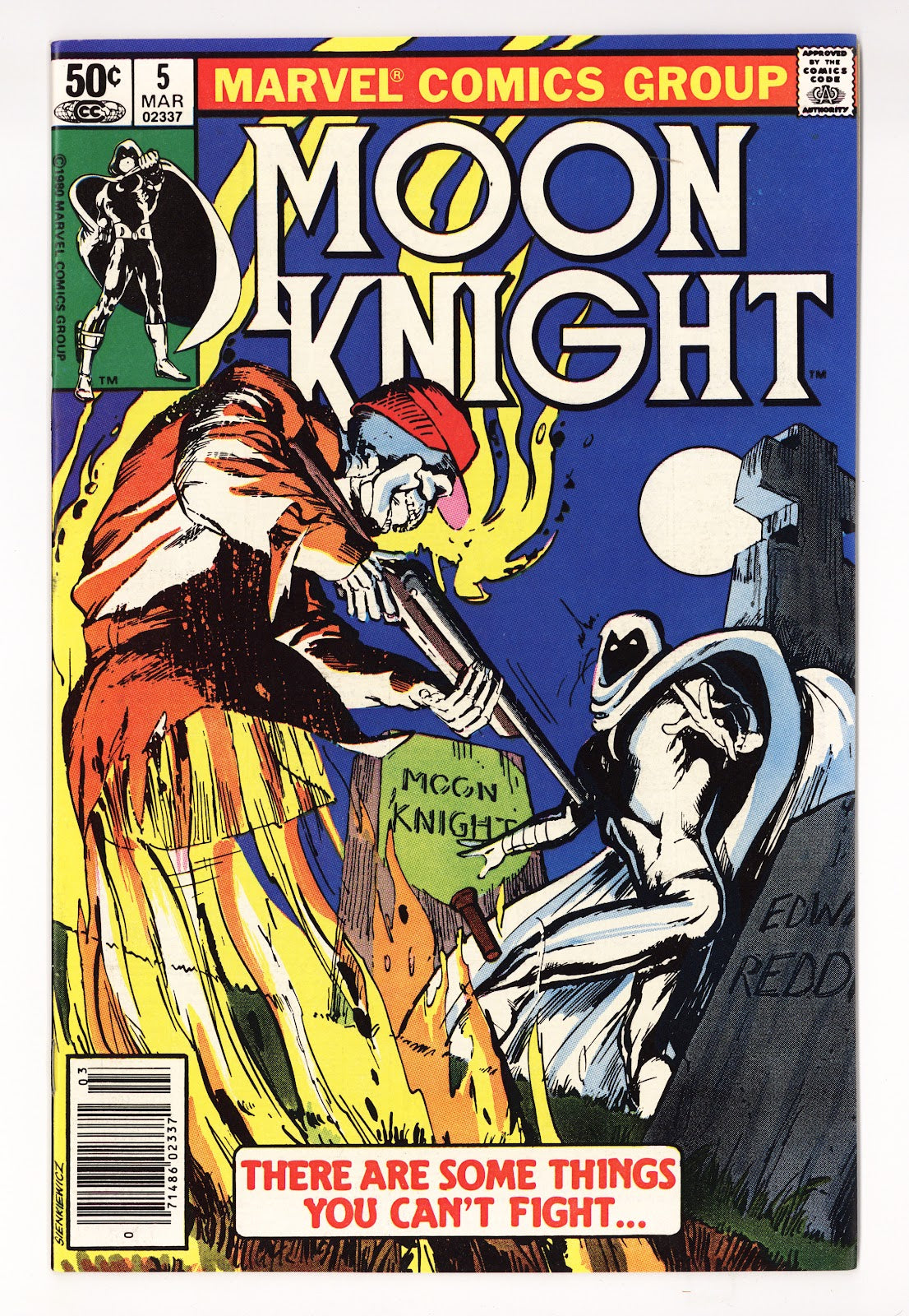 Moon Knight Vol 1 5 High Grade (1981) Newsstand 