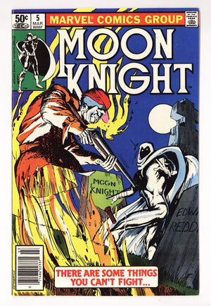Moon Knight Vol 1 5 High Grade (1981) Newsstand