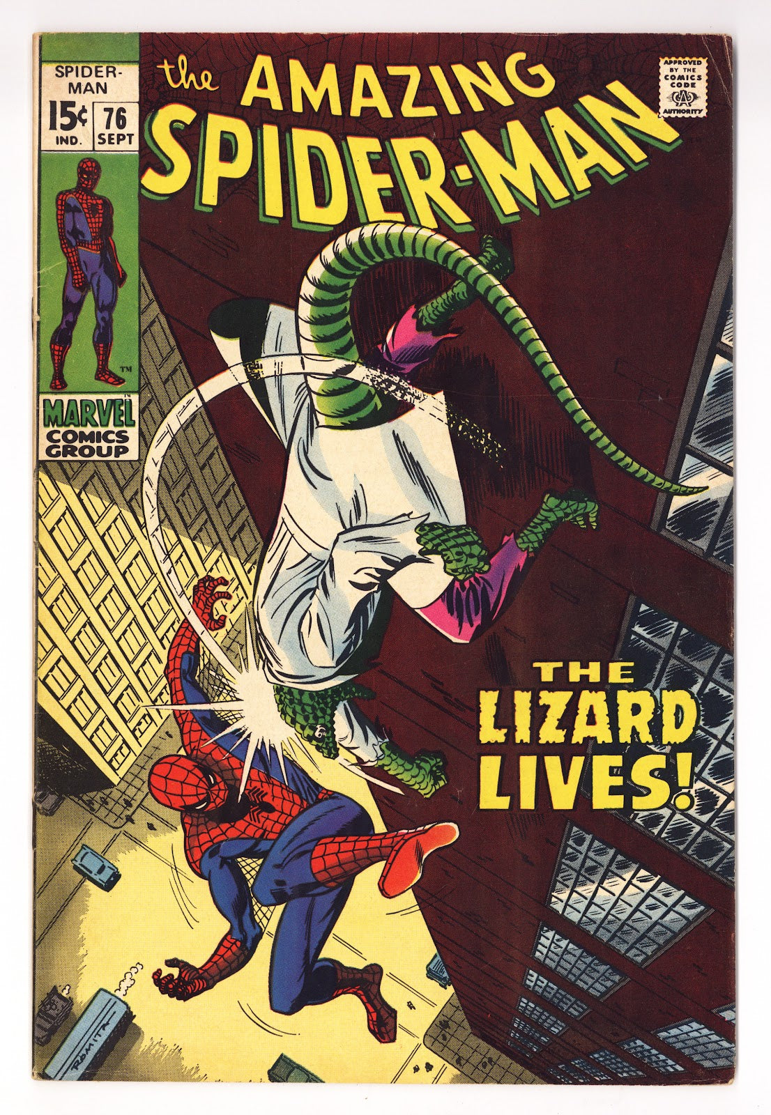 The Amazing Spider-Man Vol 1 76 FN/VF (7.0) (1969)  