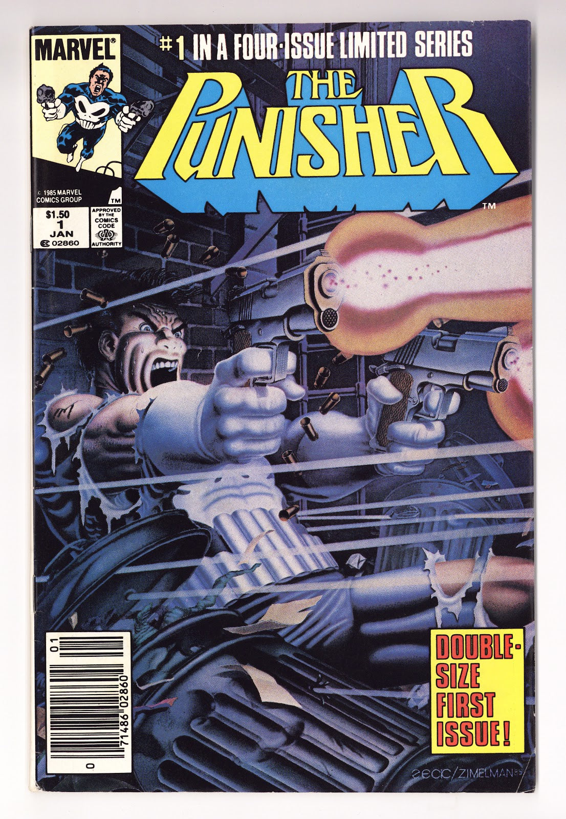 The Punisher Vol 1 1  FN (6.0)   (1986)   Canadian  