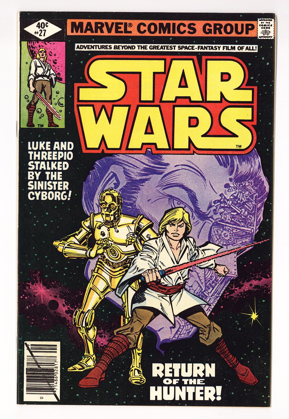 Star Wars Vol 1 27  VF+ (8.5)   (1979)     
