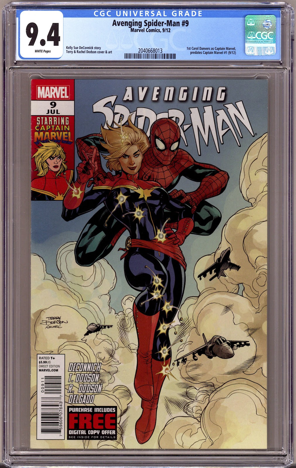 Avenging Spider-Man 9 CGC 9.4 (NM) (2012) 