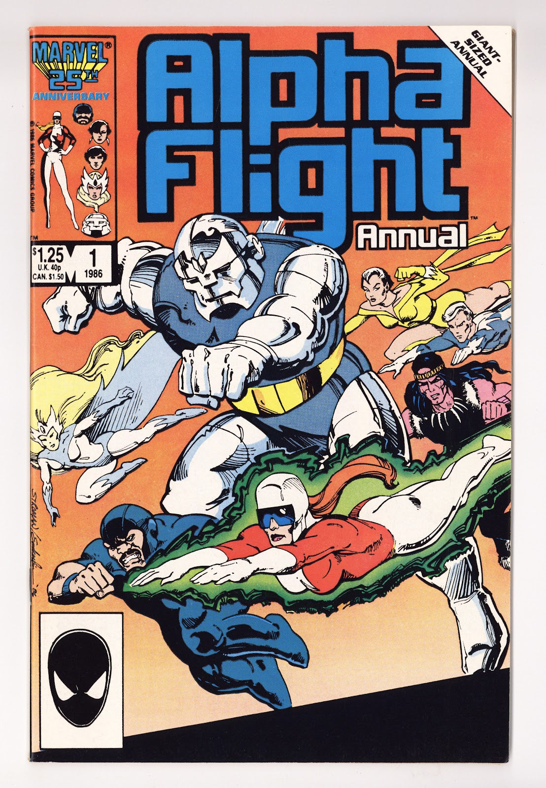 Alpha Flight Annual Vol 1 1 High Grade (1986)  