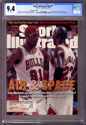 Sports Illustrated Vol 83 18 CGC 9.4 (NM)   (1995)   Subscription Edition