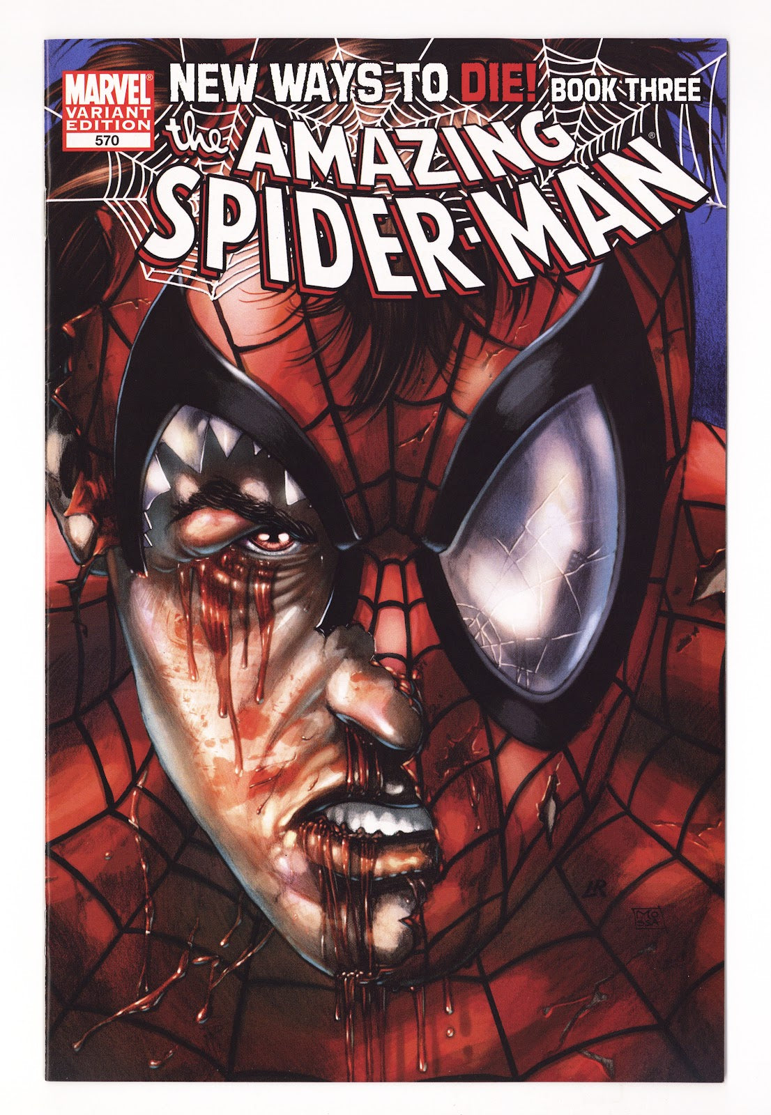 The Amazing Spider-Man Vol 2 570  VF/NM (9.0)   (2008) Ross   Variant Edition - Luke Ross Cover
