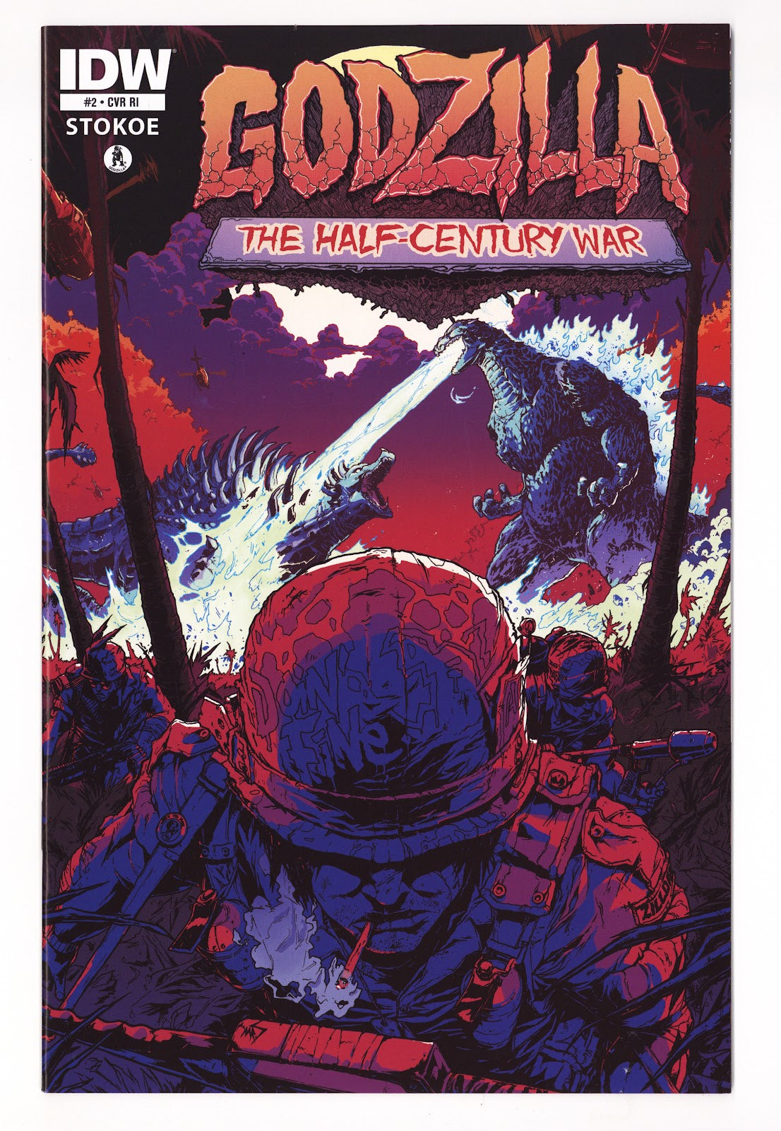 Godzilla: The Half-Century War   2  VF+ (8.5)   ()   Incentive Variant