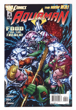 Aquaman Vol 7 4 High Grade (2012) Direct Sales