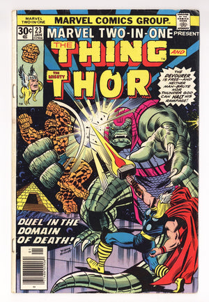 Marvel Two-in-One Vol 1 23  Low Grade   (1977)