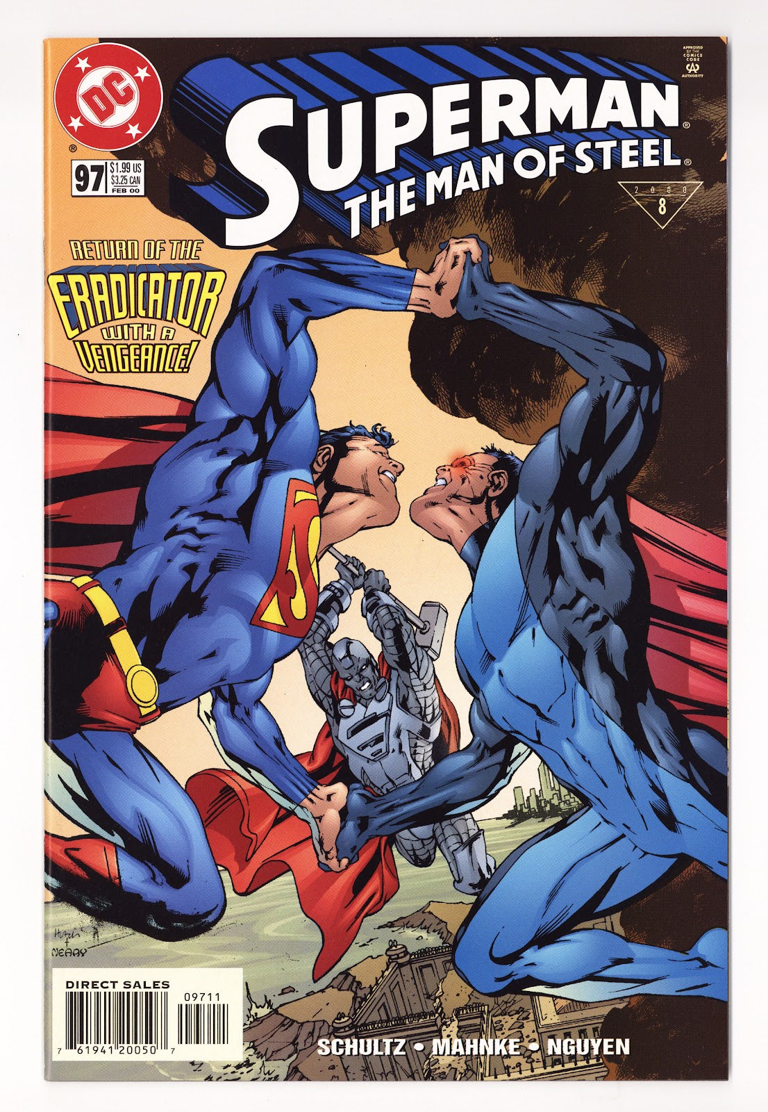 Superman: The Man of Steel   97  High Grade   (2000) Sales     