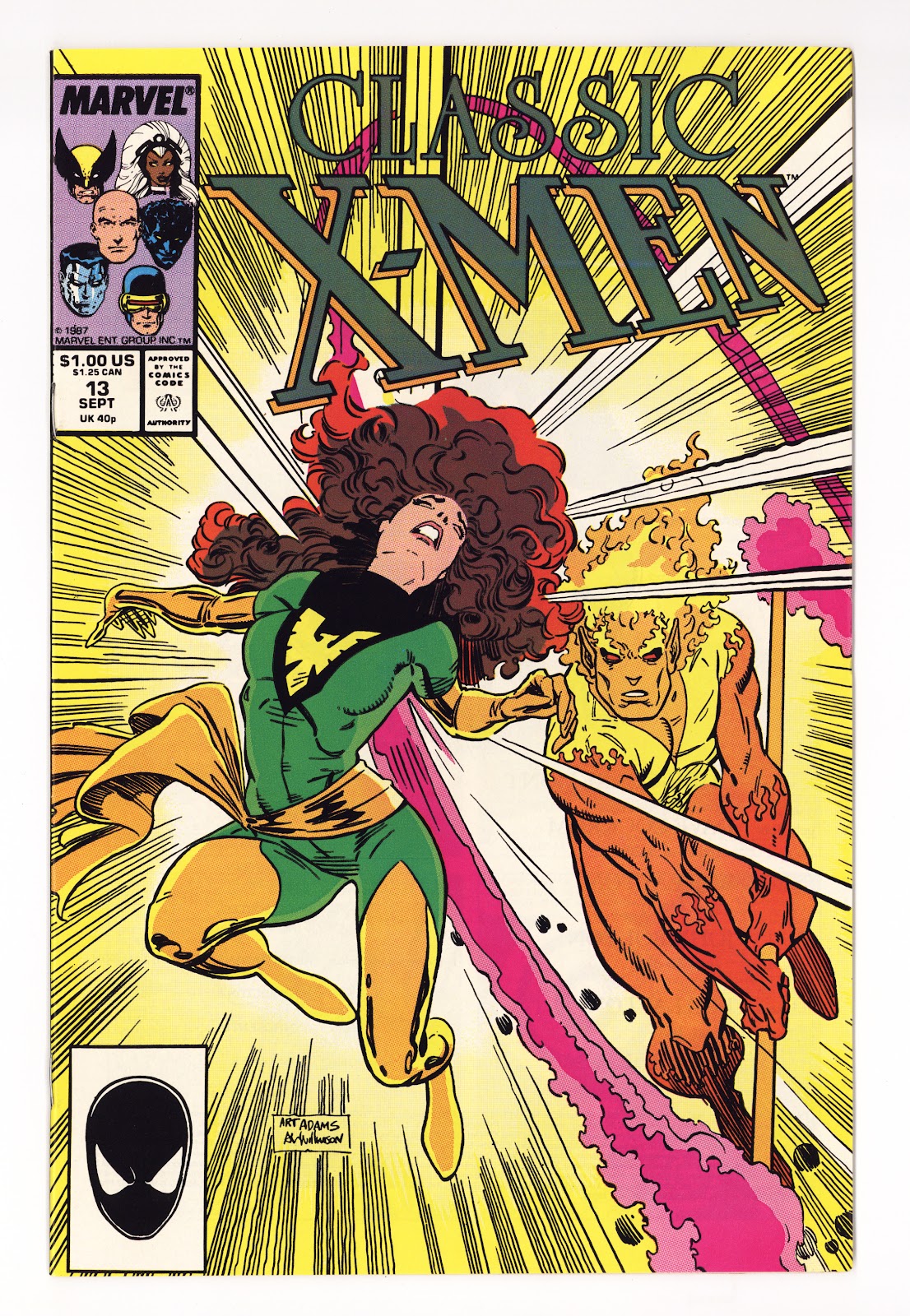 Classic X-Men 13 High Grade (1987) Direct 