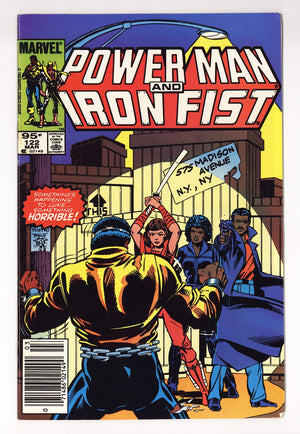 Power Man and Iron Fist Vol 1 123  Low Grade   (1986)   Canadian Price Variant