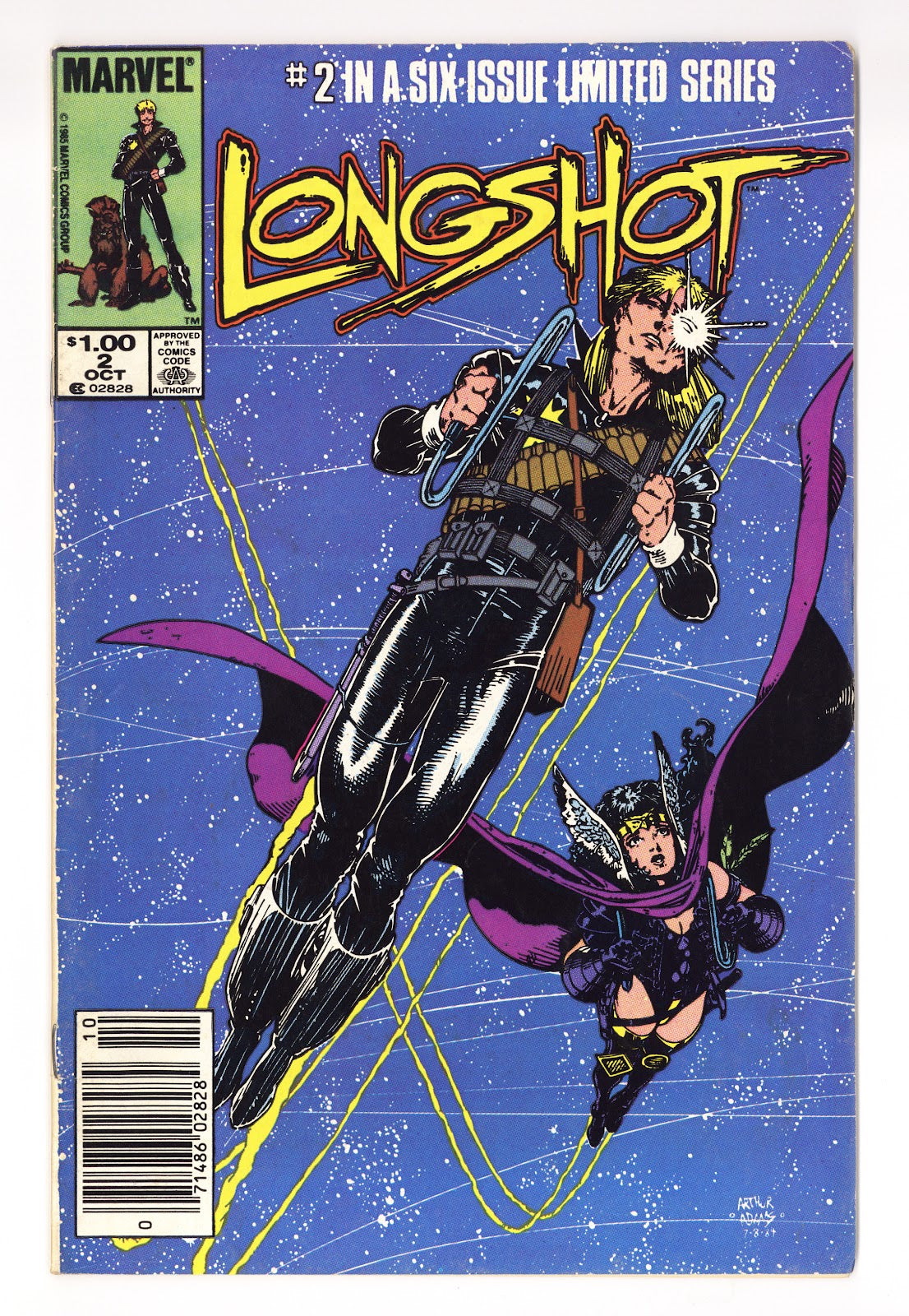 Longshot Vol 1 2  Low Grade   (1985)   Canadian  
