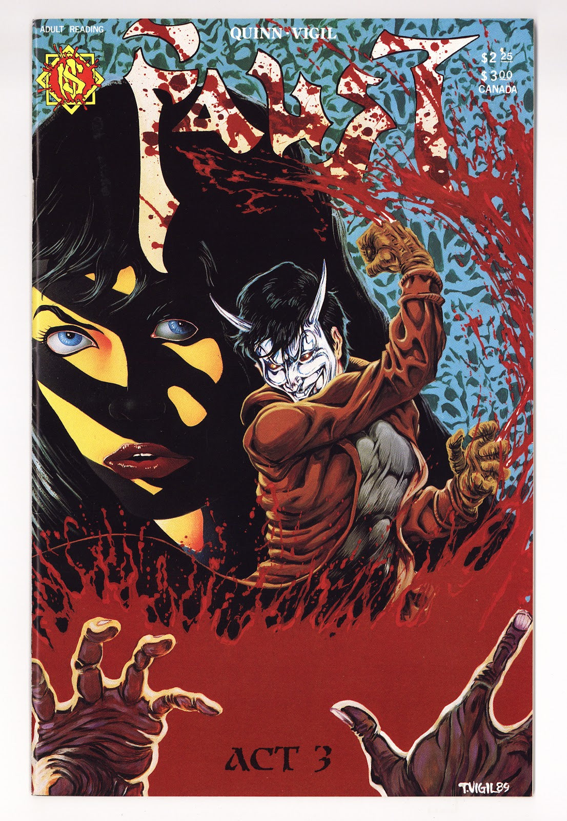 Faust Vol 1 3  VF (8.0)   (1989)     