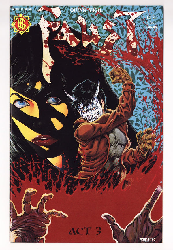 Faust Vol 1 3 VF (8.0) (1989)