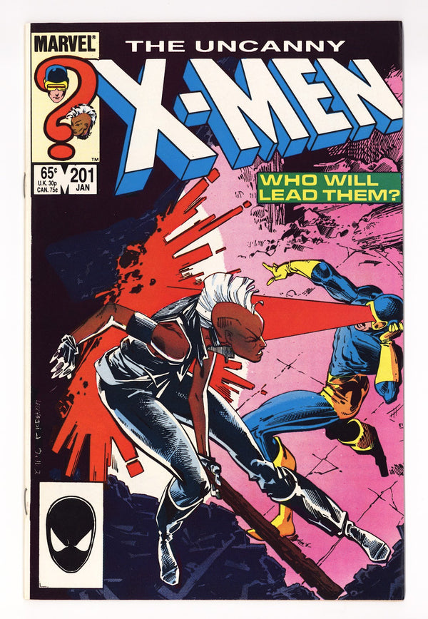 The Uncanny X-Men Vol 1 201  VF/NM (9.0)   (1986)