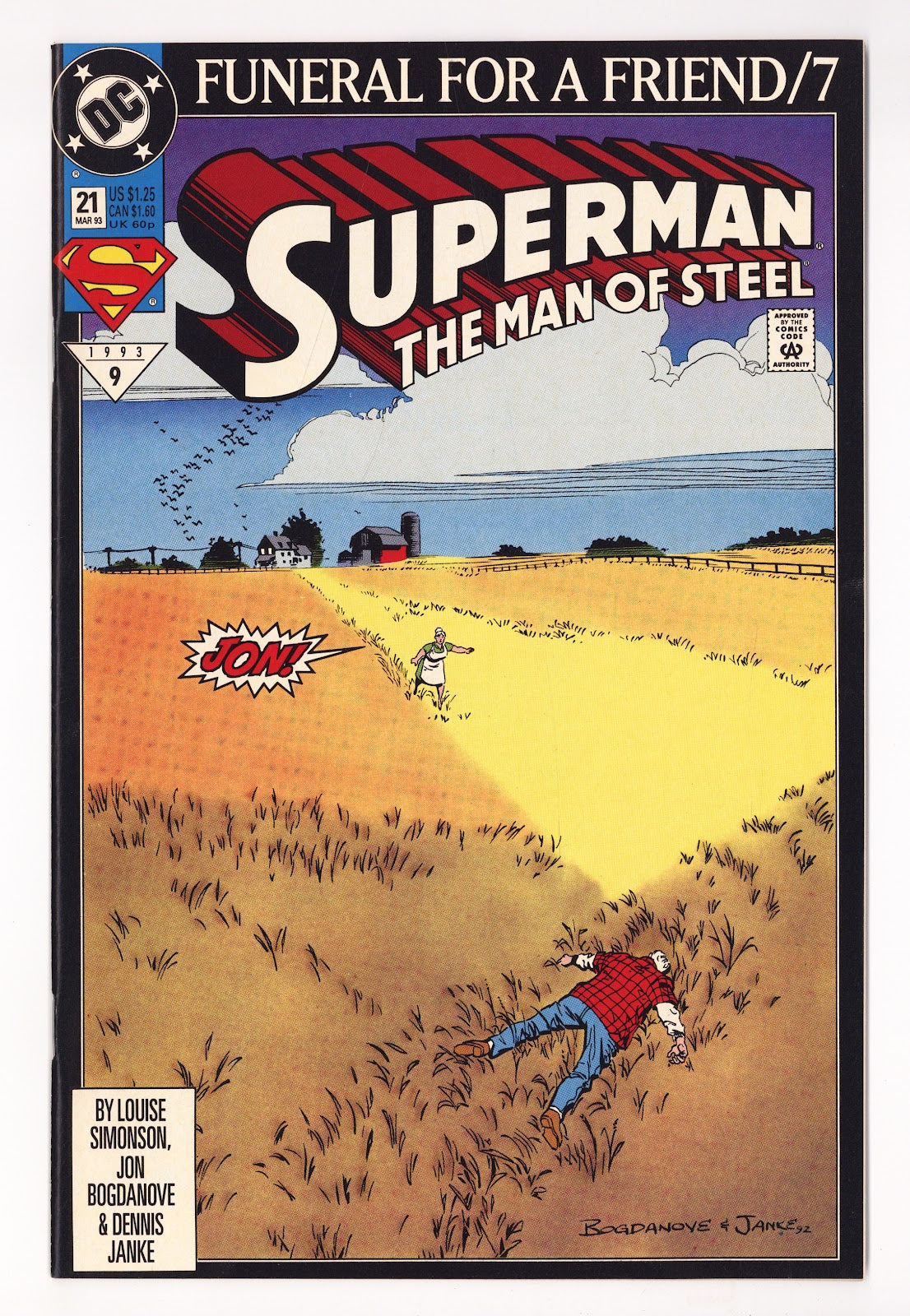 Superman: The Man of Steel   21  High Grade   (1993)   Direct  