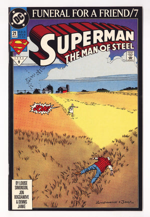 Superman: The Man of Steel   21  High Grade   (1993)   Direct