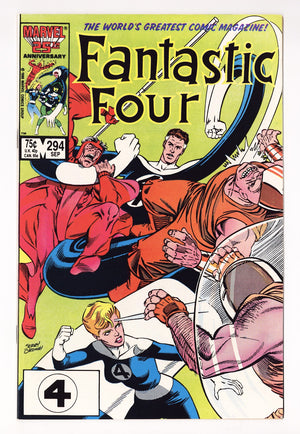 Fantastic Four Vol 1 294 Mid Grade (1986)