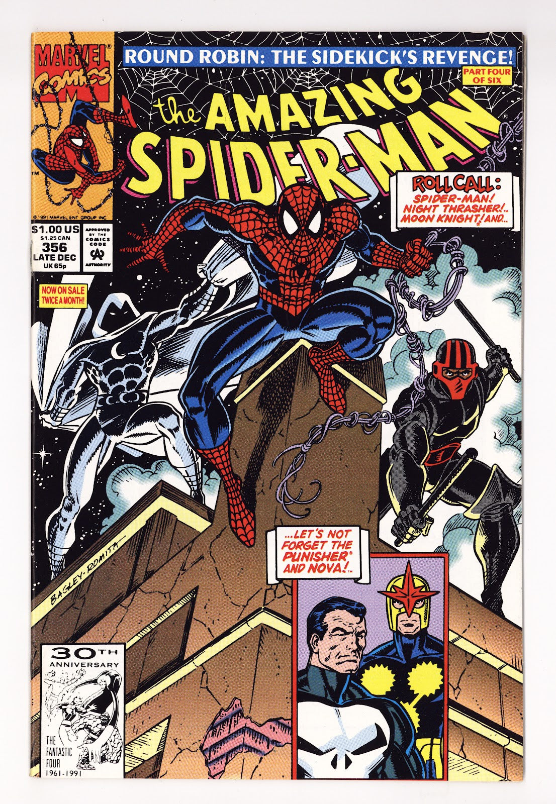 The Amazing Spider-Man Vol 1 356 High Grade (1991)  
